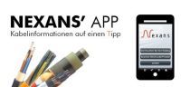 Die deutschsprachige Version der Nexans-App ist kostenlos verf?gbar.